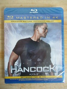 x79●Blu-ray ハンコック HANCOCK　非売品　Blu-ray Mastered in 4K　出演：ウィル・スミス　未開封、新品 210514