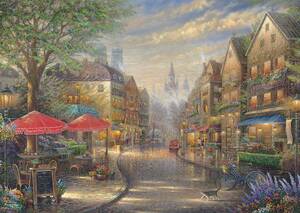 SD 59675 1000ピース ジグソーパズル ドイツ発売 ミュンヘンのカフェ Thomas Kinkade, Cafe in Munich