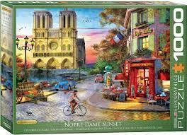 EUR 6000-5530 1000ピース ジグソーパズル 米国発売 パリのノートルダム大聖堂 Notre Dame, Dominic Davison