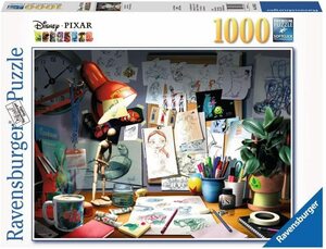 RV 19432 1000ピース ジグソーパズル ドイツ発売 ディズニー ピクサー Disney Pixar The Artist's Desk