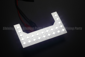 【豪華24LED】DA64V エブリイ バン LEDトランクランプ メッキインナー仕様 　ルームランプ ラゲッジ カーゴ 室内灯 SMD パーツ カスタム