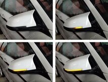 [流れるウインカー] BMW F11 5シリーズ ツーリング 後期 LED ダイナミック ドアミラー ウィンカー レンズ 左右 新品 純正交換式 LCI_画像4