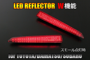 124発! M900F/M910F ジャスティ カスタム LED リフレクター RED