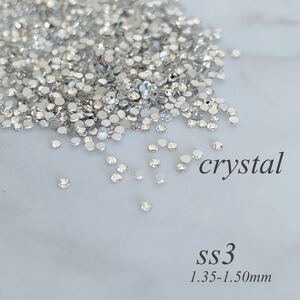 ss3 ガラスストーン ラインストーン 約1,440粒 520円