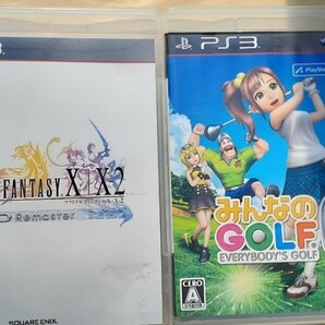 PS3ファイナルファンタジーX X-2＋みんなのGOLF6 動作確認済み　送料無料