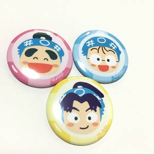  Nintama Rantaro sweets Chan manner can badge collection . Taro .. circle ....3 piece set 