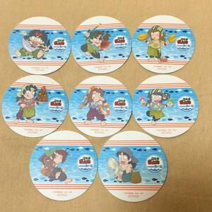 Nintama Rantarotaro Hyogo Navy Sea House Animate Cafe Coaster 8 Set Hyogo № 3 Kyosaru 蜉蝣 Хатамару Йошимару демон Магири Магири