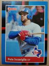 ★来日外国人 インカビリア 千葉 ロッテ マリーンズ PETE INCAVIGLIA DONRUSS 1988 #304 オリオンズ MLB 大リーグ RANGERS レンジャーズ_画像1