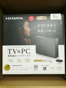 外付ハードディスク HDCZ-UTL6KC 6TB 新品未開封