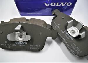 ( включая доставку ) VOLVO Volvo XC60 тормозные накладки передний сторона для одной машины комплект [ Volvo оригинальный * новый товар ]