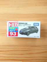 新品未開封!新車シールつき! トミカNo.93 日産リーフ 初回特別仕様_画像1