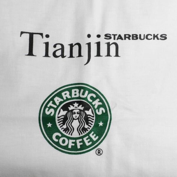 スタバTシャツT Ｍ　Starbucks Coffee　スターバックスTシャツ