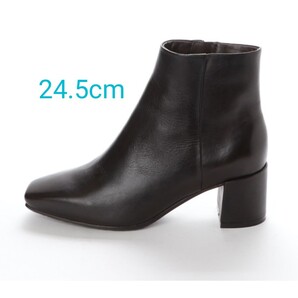 ブーツ 本革スクエアブーツIP8067