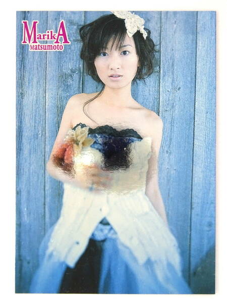 ★トレカ★【松本まりか】SP01★アイドル★Girls! Photo Collection Series Vol.1/1stコレクションカード★EPOCH 2002★