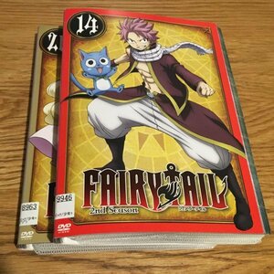 FAIRY TAIL フェアリーテイル 2nd Season 全26巻　セット　レンタル落ち　dvd セット　です Y11.