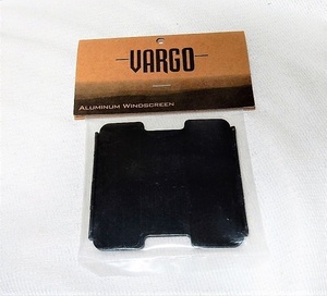 バーゴ アルミニウム ウインドスクリーン ブラックT-422 未使用新品 VARGO
