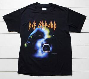 80-е годы DEF LEPPARD Истеричная футболка M Black 1987 США 80-е 90-е годы