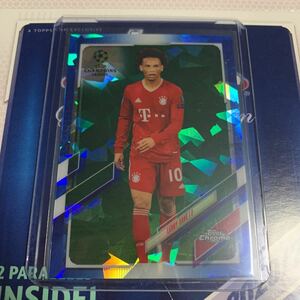 2020 21 topps chrome sapphire ucl soccer LEROY sane