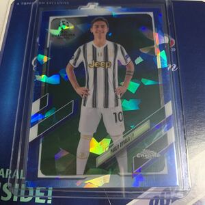 2020 21 topps chrome sapphire ucl soccer Paulo dybala