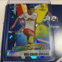 2020 21 topps chrome sapphire ucl soccer hwang hee chan_画像1