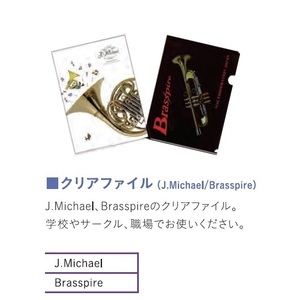 J.Michaelクリアファイル