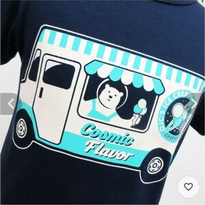 半袖Tシャツ　ICE CREAM TRUCKアイスクリームトラック　8Aネイビー