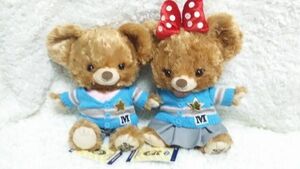 *. лицо тщательно отобранный * Disney магазин Uni Bear мягкая игрушка mo Capri n Disney магазин Japan 25 anniversary commemoration 