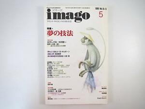 imago 1995年5月号「夢の技法」徹底討議◎水木しげる・中沢新一 崔在銀 和田秀樹 藤田博史 鏡リュウジ B.キルボーン アボリジニ イマーゴ