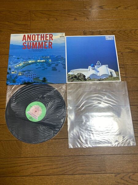 【美品・歌詞付】LP 杉山清貴&オメガトライブ ANOTHER SUMMER