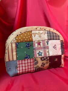ハンドメイド ポーチ カントリー No.6