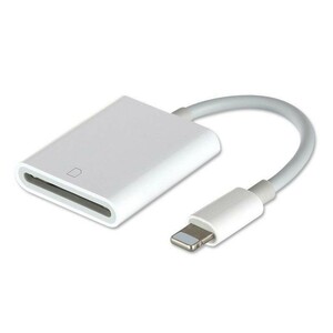 iPhone Lightning iPad ライトニング SDカードリーダー
