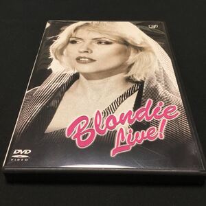  western-style music DVD Blondie LIVE IN TORONTO~THE FARE disk beautiful goods rare rare 