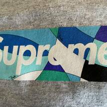 【新品 未使用 正規品】Supreme Emilio Pucci Box Logo Tee THT Blue (SS21) サイズM_画像10