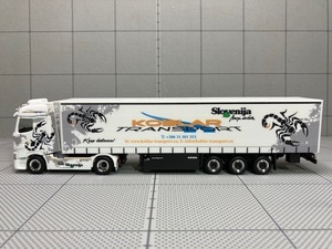 1/87 Herpa Renault T Curtainside Semitrailer "Koblar Transport" (Slovenia) 