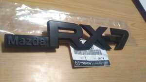  Mazda MAZDA SA22 RX-7 original new goods rear emblem free shipping 