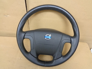  Volvo V70 latter term SB original leather trimmed steering wheel steering wheel 