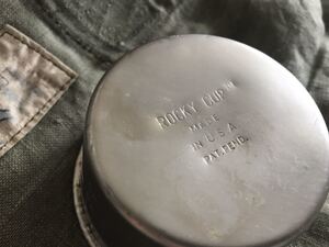 ■ MADE IN U.S.A. HARF PINT ROCKY CUP C.R.HILL社製 ロッキーカップ TM刻印 @シェラクラブ シェラカップ カスケードカップ