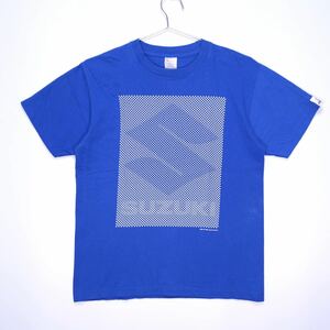 【送料無料】SUZUKI(スズキ)/GSX-Rシリーズ30周年記念 Tシャツ/半袖/ブルー/Mサイズ