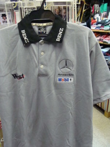 Mercedes Benz メルセデス ベンツ WEST ポロシャツ グレー (サイズ不明)
