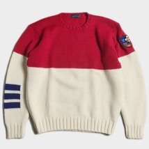 90's POLO Ralph Lauren SUICIDE SKI KNIT ニット セーター スーサイドスキー ポロ ラルフローレン RRL ダブルアールエル SPORT スポーツ_画像1