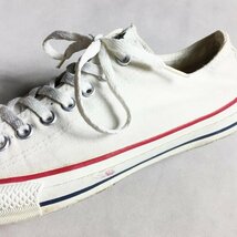 USA製! 90年代 コンバース オールスター ロー CONVERSE ALL STAR LO MADE IN アメリカ US 9 27.5CM チャックテイラー レア 90's VINTAGE 着_画像4