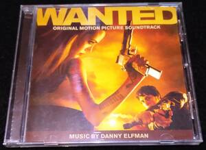 ウォンテッド　サントラCD★ダニーエルフマン　ジェームズ・マカヴォイ　アンジェリーナ・ジョリー　WANTED　Danny Elfman