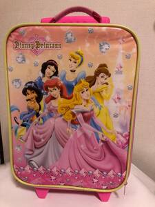  Disney Princess carry bag pink records out of production rare DISNEY PRINCESS