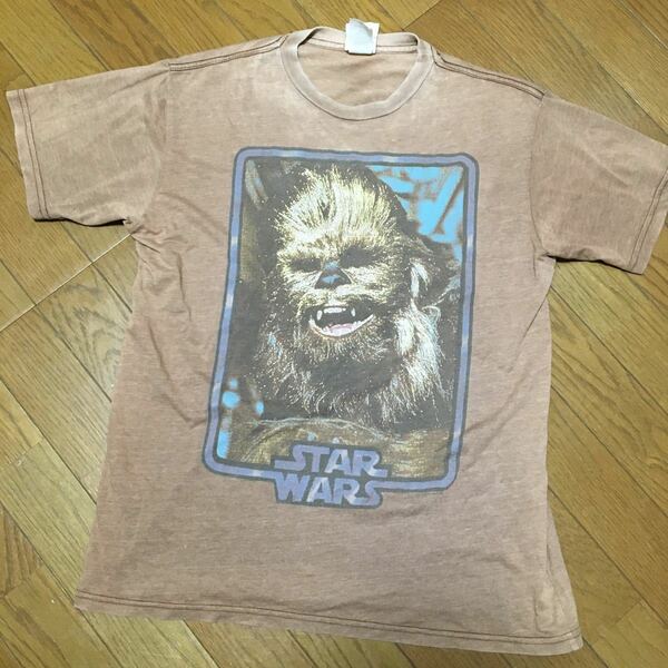 star wars 古着　tシャツ チューバッカ　映画　フォト　ビンテージ　アメリカ製　made in USA