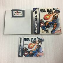 GBA NBA JAM 2002 海外版 日本未発売 NBAジャム 2002_画像2