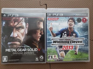 PS3 ソフト ウイニングイレブン2013 METAL GEAR SOLID V: GROUND ZEROES