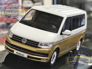  быстрое решение распроданный IXO CLC351N Volkswagen T6 мульти- van 2017 ( белый / Gold )