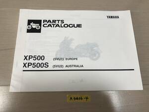 【送料無料】 XP500 XP500S 5VU1 5VU2 英文 パーツカタログ パーツリスト (A30606-4)