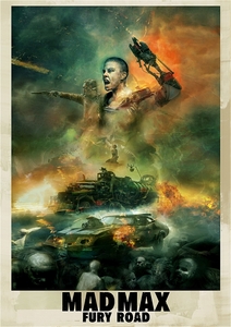  abroad poster [ Mad Max ... tes* load ](Mad Max: Fury Road)#5* Inter Scepter / Tom * Hardy -/ car - Lee z*se long 