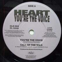 HEART-You're The Voice (UK Ltd.Etched 7+PS)_画像3